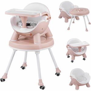 4 in 1 High Chairs for Babies and Toddlers,Convertible High Chair for Baby