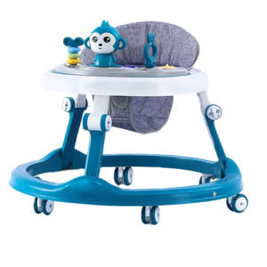Adjustable lightweight Baby walker Blue