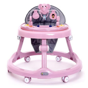 Adjustable lightweight Baby walker Pink