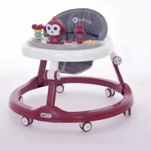 Adjustable lightweight Baby walker Red