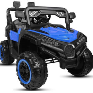 Kids 12V Battery Operated Electric Ride on Jeep Blue