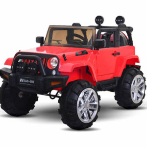 Electric Kids Jeep Wrangler Ride On Toy Red