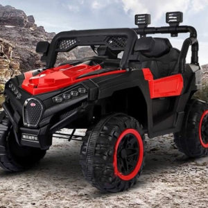 Kids 12V Battery Operated Electric Ride on Jeep Red