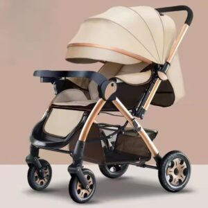 Infant Baby Stroller for Newborn and Toddler Khaki