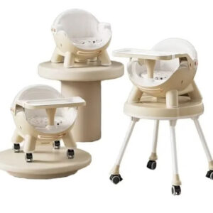 4 in 1 High Chairs for Babies and Toddlers,Convertible High Chair for Baby Beige