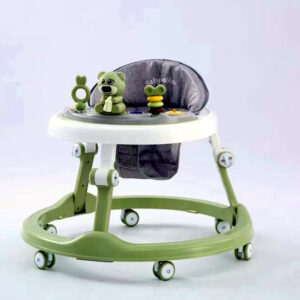 Adjustable lightweight Baby walker green