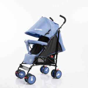 Foldable Light Weight stroller travel system Blue